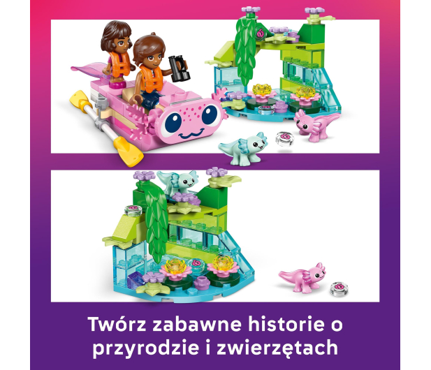 LEGO FRIENDS 42681 Przygoda na aksolotlowej łodzi - 1473460 - zdjęcie 6